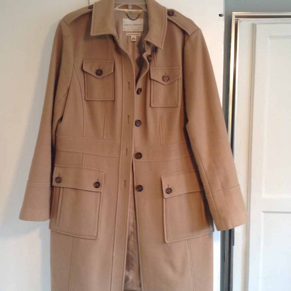 Wool dress coat
